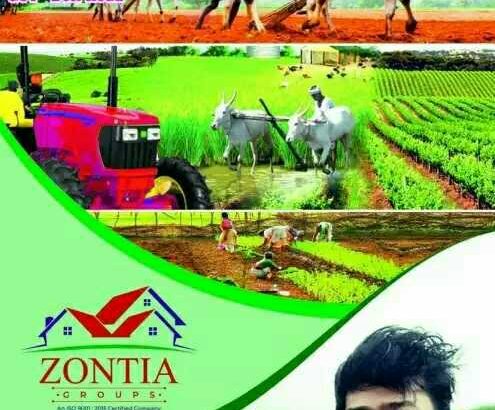 Zontia Groups நிறுவனம்  பெருமையுடன் வழங்கும் பசுமை இந்தியா பண்ணை நிலம்.
