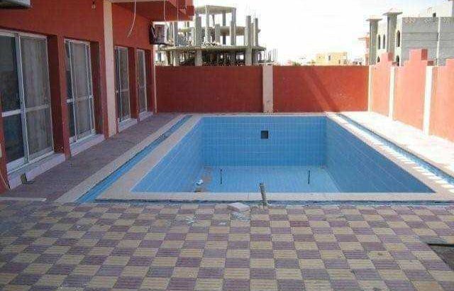 duplex with roof and swimming pool