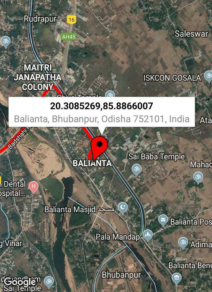 Gharabari plots sale at Balianta(Bhubaneswar)