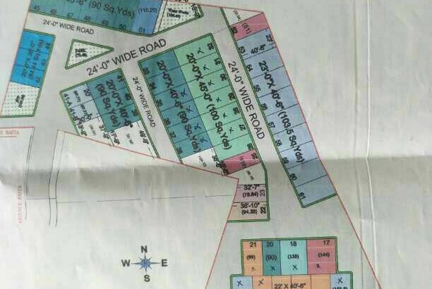 103sq yds plot at affordable price of 9000 per sq yd