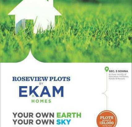 ekam homes roseview plots