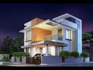 Proposed Residential 4BHK Duplex House