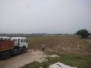 For rent Front side all simted and three side boundry ho rakhi h ,this land on NH -334B