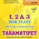 1,2,3 BHK flats for sale  near Bogaram,  Taramathi pet,  Hyderabad, Telangana.